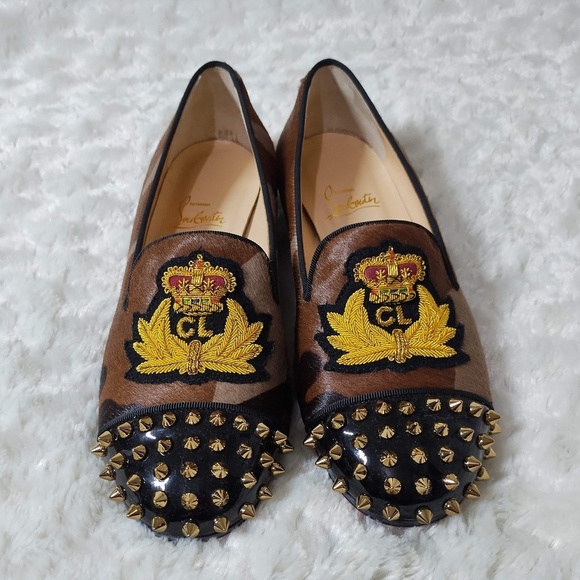 Christian Louboutin Flat Loafers Size 37 - Picture 2 of 9